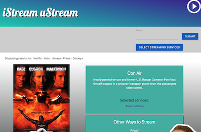 screenshot of project